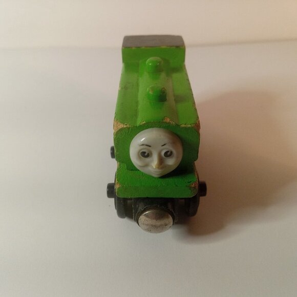 Thomas Wooden Railway Train DUCK Engine #8 Vintage Thomas & Friends Engine Wood - Picture 5 of 7